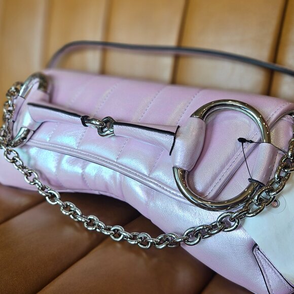 GUCCI Horsebit Chain Medium Shoulder Bag - Picture 6 of 13